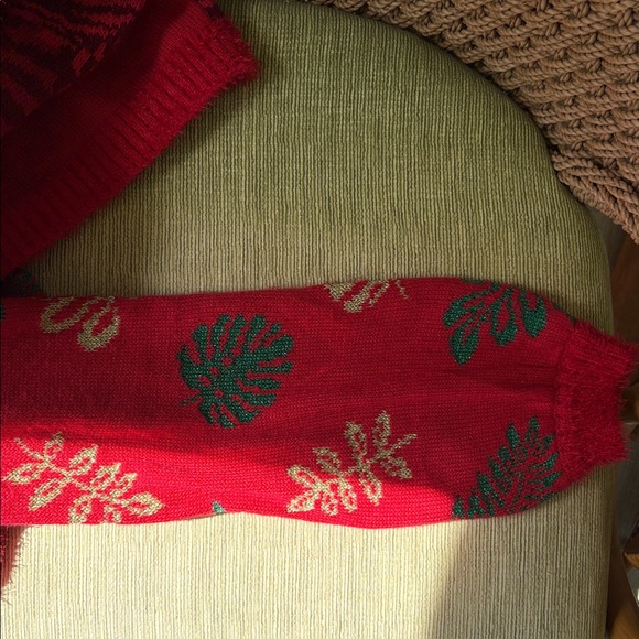 32 Degrees Red Flaming Ugly Christmas Sweater. Size Small. Excellent Condition. - Picture 6 of 7